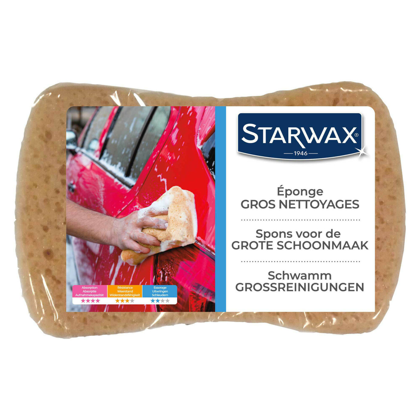 Starwax - Eponge gros nettoyages