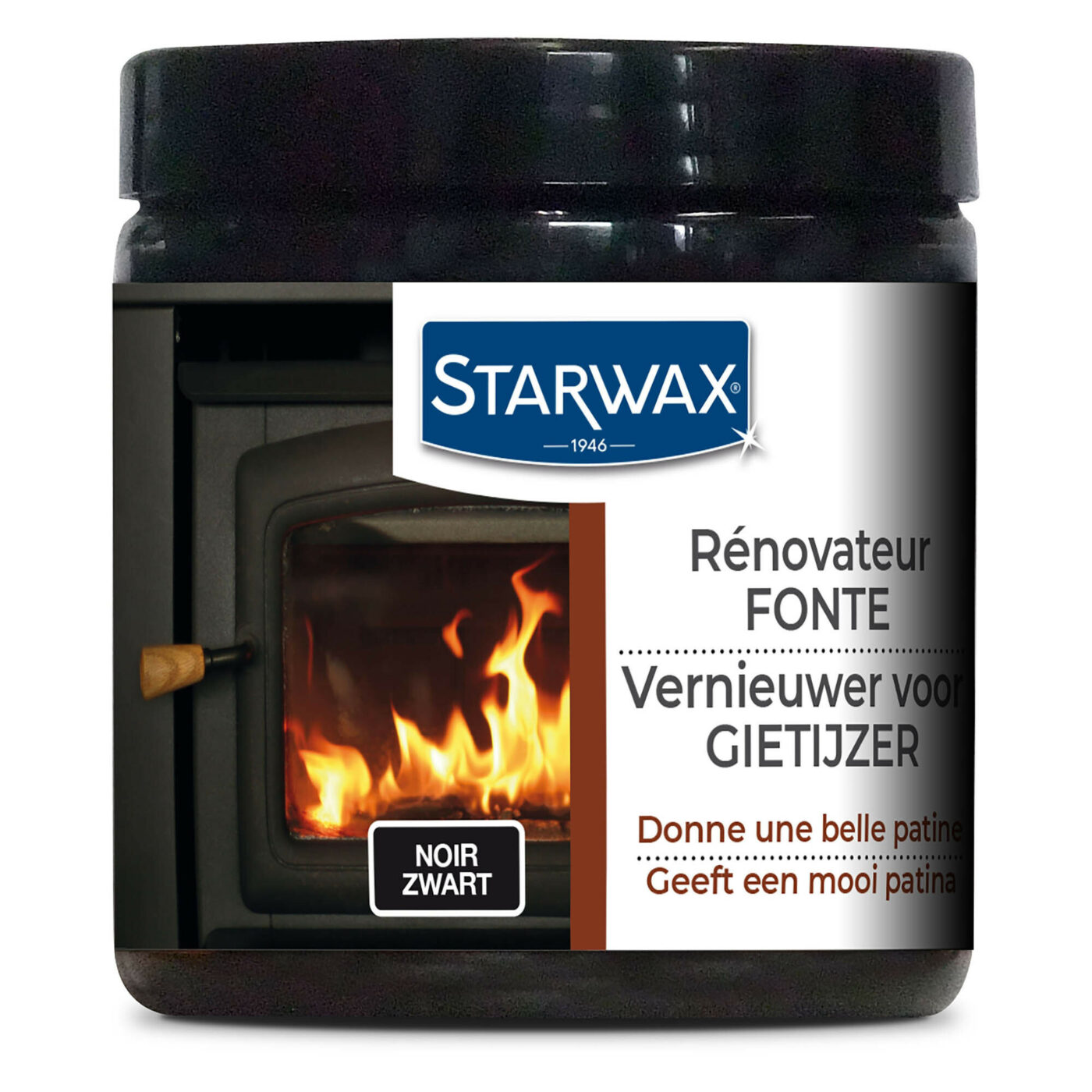 Starwax - Rénovateur fonte pour poêle et cheminée