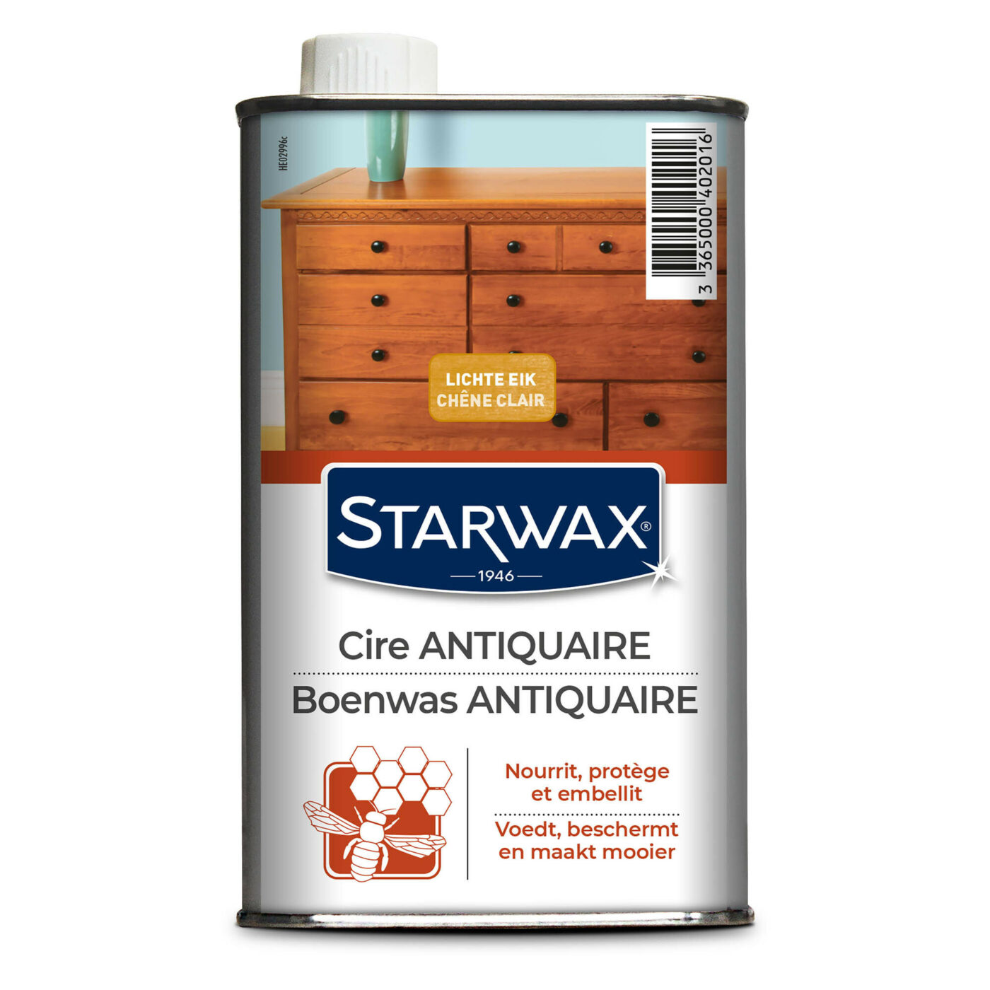 Starwax - Cire antiquaire liquide pour bois cirés