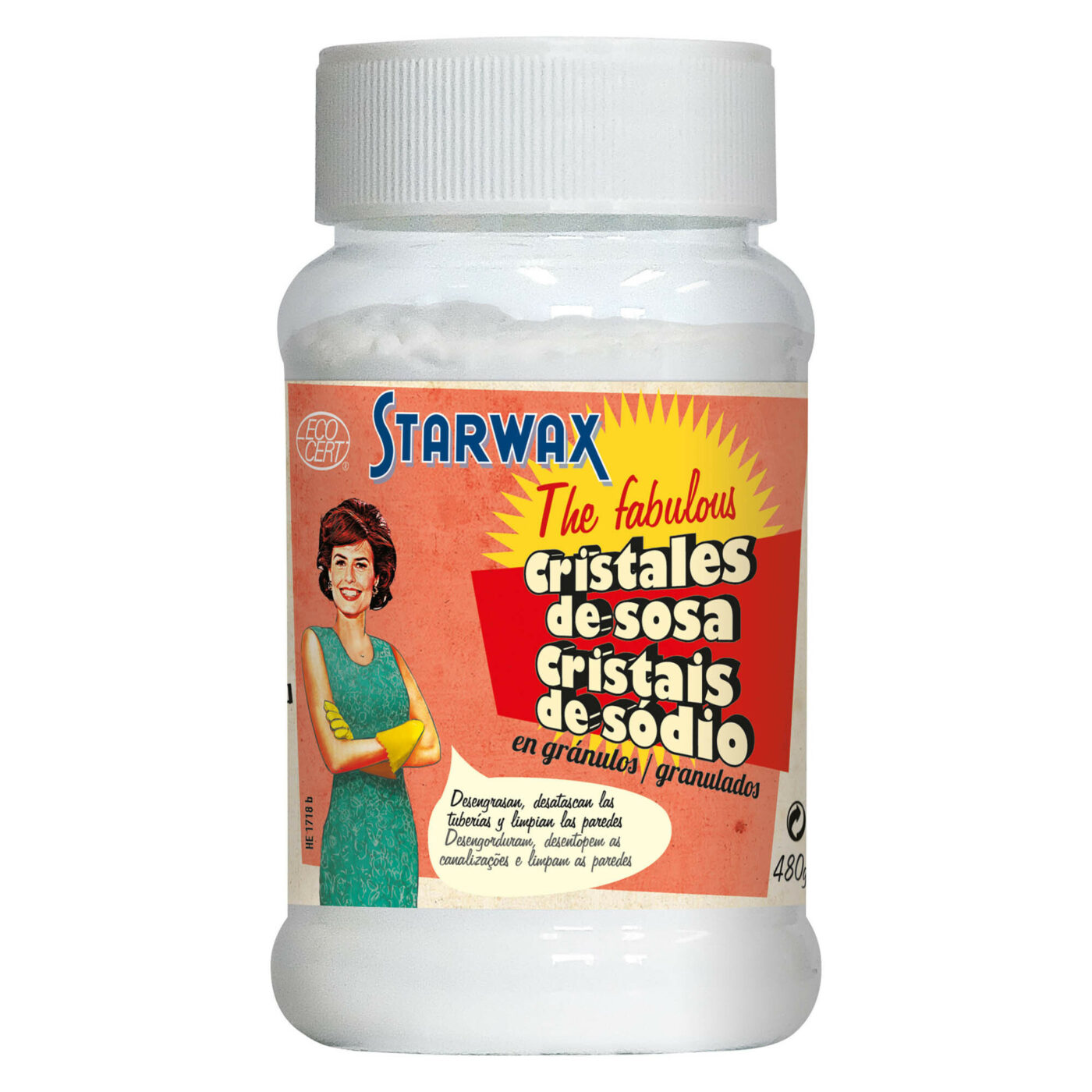 Starwax - Crtistais de sodio 480g