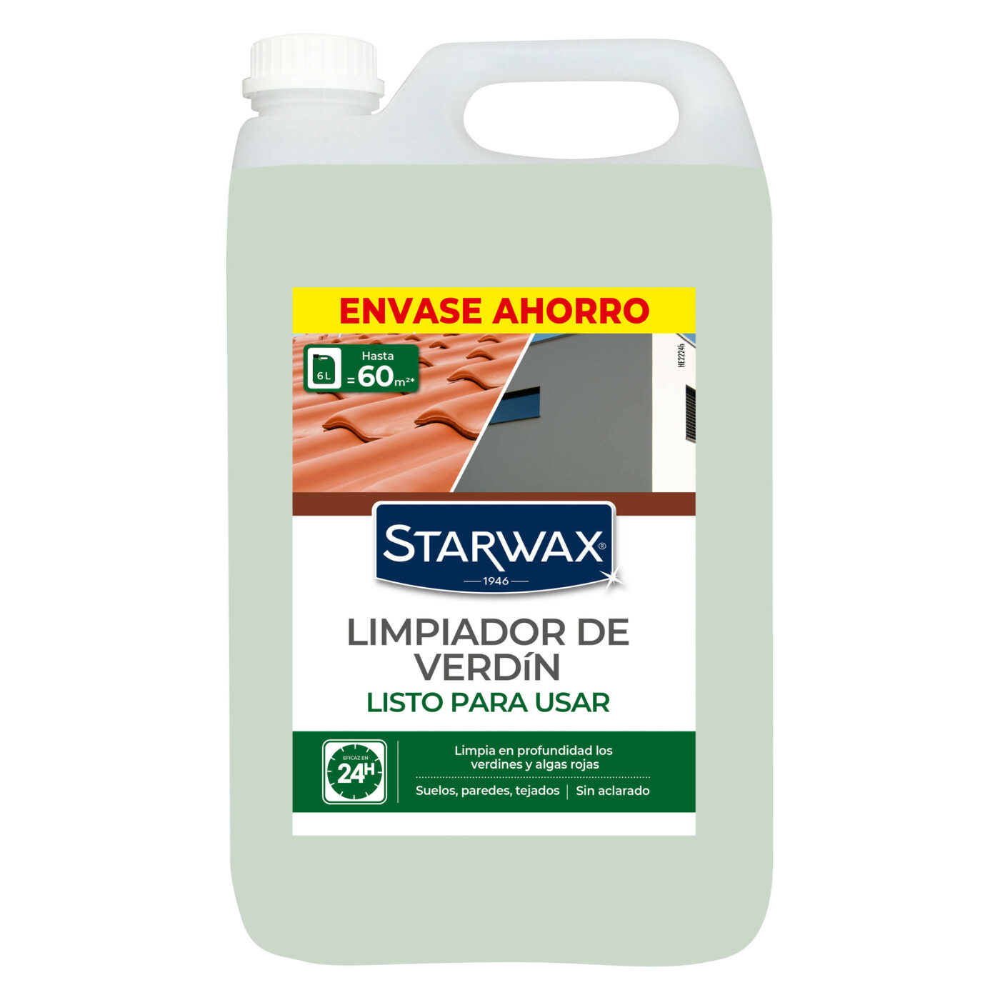 Starwax - Limpiador de verdín listo para usar